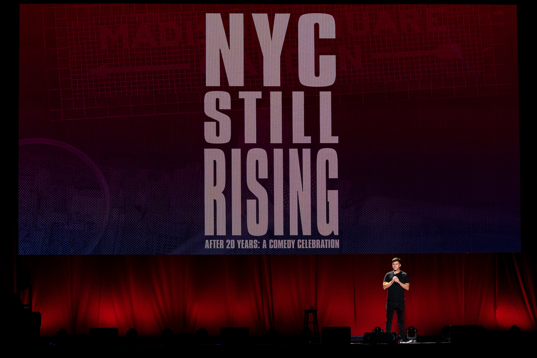 Photo 8 in 'NYC STILL RISING After 20 years:  A Comedy Celebration' gallery showcasing lighting design by Mike Baldassari of Mike-O-Matic Industries LLC